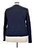 Lularoe 100% Acrylic Solid Blue Pullover Sweater Size 3X - photo 2