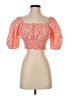 Billabong Orange 3/4 Sleeve Blouse Size S - photo 1
