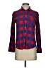 American Eagle Outfitters Plaid Red Long Sleeve Button-Down Shirt Size S - photo 1
