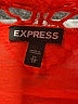 Express 100% Rayon Orange Short Sleeve Top Size XS - photo 7