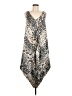 Everlily Animal Print Gray Casual Dress Size M - photo 1