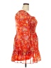 1.State 100% Polyester Floral Orange Cocktail Dress Size XXL - photo 4
