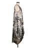 Everlily Animal Print Gray Casual Dress Size M - photo 4