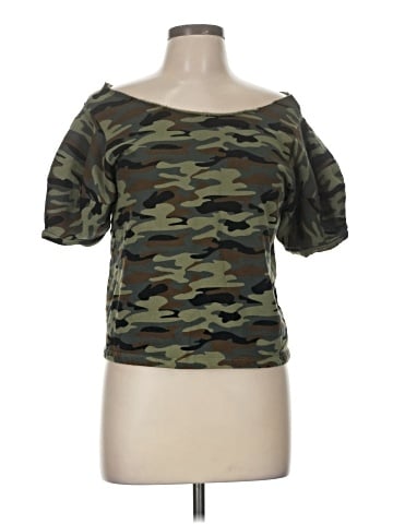 Velvet Short Sleeve T-Shirt (view 1)