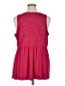 Torrid Red Sleeveless Blouse Size 2X Plus (2) - photo 2
