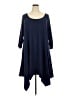 Torrid Solid Blue Casual Dress Size 3X Plus (3) - photo 1