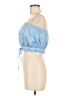 Fashion Nova 100% Polyester Blue Sleeveless Blouse Size M - photo 5