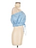 Fashion Nova 100% Polyester Blue Sleeveless Blouse Size M - photo 4