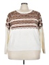 Lane Bryant 100% Acrylic Ivory Pullover Sweater Size 22 - 24 Plus - photo 1