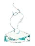 Vince Camuto Tropical Blue Swimsuit Top Size L - photo 2