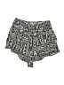 Divided by H&M 100% Viscose Paisley Black Shorts Size 6 - photo 1