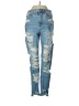 American Eagle Outfitters Hearts Blue Jeans Size 00 - photo 1