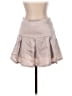 Helium Solid Tan Casual Skirt Size S - photo 1