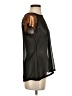 Fun & Flirt 100% Polyester Black Short Sleeve Blouse Size S - photo 4