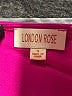 London Rose 100% Polyester Pink Short Sleeve Top Size S - photo 7