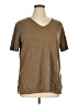 NYCC Solid Brown Short Sleeve T-Shirt Size 1X (estimated) - photo 1