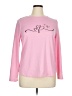 Shein Hearts Pink Long Sleeve Top Size XL - photo 1