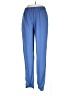 Assorted Brands Solid Blue Track Pants Size L - photo 1