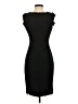 Reiss 100% Polyester Solid Black Cocktail Dress Size 2 - photo 2