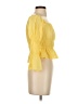 WAYF 100% Cotton Yellow 3/4 Sleeve Blouse Size XS - photo 4