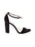 Just Fabulous Black Sandals Size 10 - photo 1