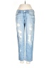 Paige 100% Cotton Stars Blue Jeans Size 24 waist - photo 1