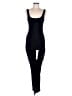 Qinsen Solid Black Jumpsuit Size M - photo 1