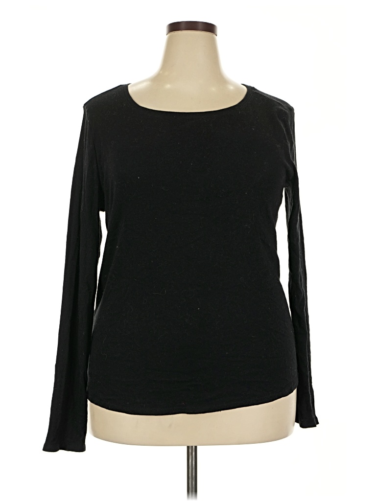 Pre-owned Universal Thread Long Sleeve T-shirt In Black