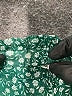 Unbranded 100% Polyester Stars Green Casual Skirt Size 2 - photo 3