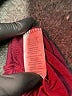 Ambiance Solid Burgundy Jumpsuit Size S - photo 5