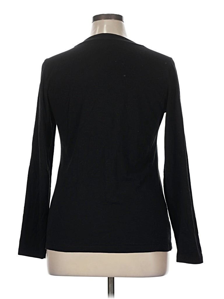 Pre-owned Apt. 9 Long Sleeve Turtleneck In Black