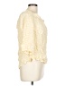 CeCe 100% Rayon Yellow 3/4 Sleeve Blouse Size XL - photo 4