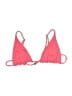 AEXAE Solid Pink Swimsuit Top Size L - photo 1