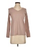 Max Studio Tan Long Sleeve T-Shirt Size XS - photo 1