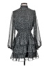 Express 100% Polyester Gray Cocktail Dress Size S - photo 1
