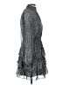 Express 100% Polyester Gray Cocktail Dress Size S - photo 4