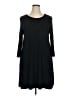 Sigrid Olsen Solid Black Casual Dress Size XL - photo 1