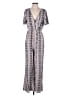Jodifl 100% Rayon Paisley Pink Jumpsuit Size S - photo 1