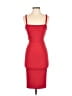 Hello Molly 100% Polyester Solid Red Cocktail Dress Size S - photo 1