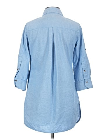 INC International Concepts 3/4 Sleeve Button-Down Shirt (view 2)