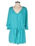 Alice & Trixie Solid Teal Romper Size S - photo 1
