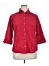 Devon & Jones Red 3/4 Sleeve Button-Down Shirt Size XL - photo 1