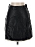 Zara Black Faux Leather Skirt Size S - photo 1