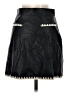 Zara Black Faux Leather Skirt Size S - photo 2