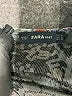 Zara Paisley Gray Cocktail Dress Size M - photo 7
