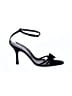 Via Spiga 100% Leather Black Heels Size 10 - photo 1