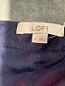 Ann Taylor LOFT Tweed Blue Casual Skirt Size 4 - photo 3