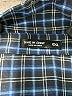 Shein Curve Houndstooth Blue 3/4 Sleeve Blouse Size 12 - photo 7
