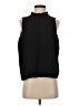 Cooper & Ella 100% Polyester Black Sleeveless Blouse Size Sm (1) - photo 1