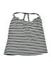 Kona Sol Stripes Black Swimsuit Top Size M - photo 1